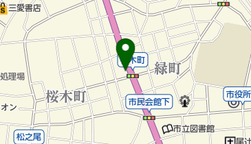 枕崎学習館の地図画像