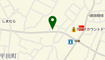 小江平ドライの地図画像
