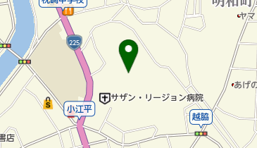 園田コンタクトレンズの地図画像