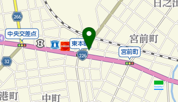 平川酒店の地図画像