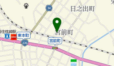 森・酒店の地図画像