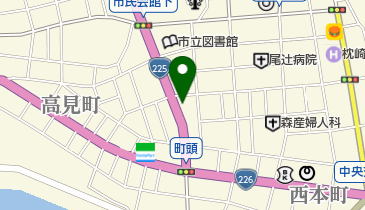 日米ゴム枕崎の地図画像