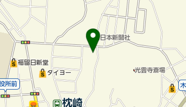 大願寺の地図画像