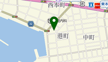 赤崎時計めがね宝石店の地図画像