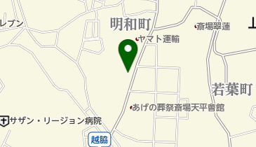 有限会社六葉煙火の地図画像