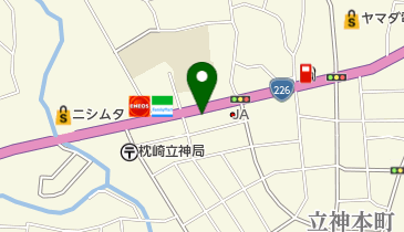 クワハラ美容室の地図画像