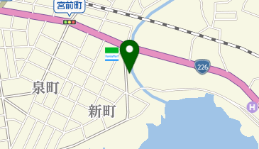 めぐみ美容室の地図画像