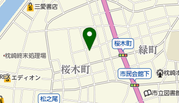 井上不動産商事の地図画像