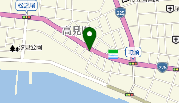 クワハラ理容所の地図画像