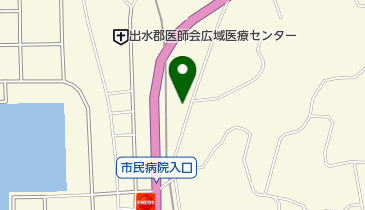新町クリーニング店の地図画像