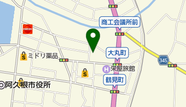 野畑整骨院の地図画像