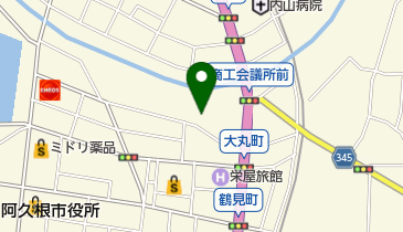 パブ&スナッククインの地図画像