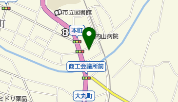 本町薬局の地図画像