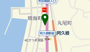 さゆり理容の地図画像