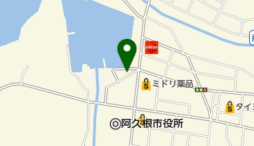 民宿あくねの地図画像