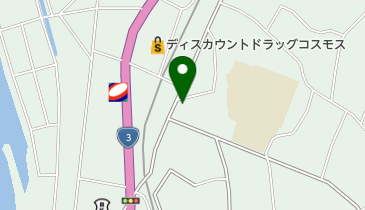 安易屋衣料品店の地図画像