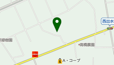 郡山学緑化園の地図画像