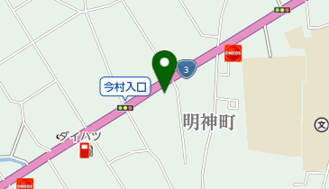 新森ガラスの地図画像