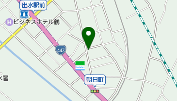 大徳ドライクリーニングの地図画像