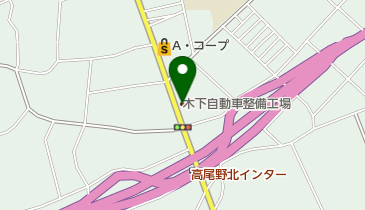 木下自動車整備工場の地図画像