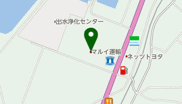 マルイ運輸株式会社整備工場の地図画像