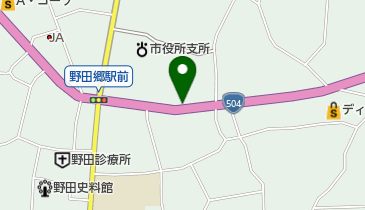 森山写真館の地図画像