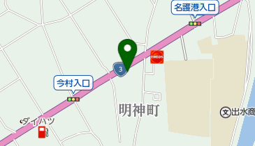 谷城整骨院の地図画像