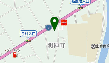 谷城鍼灸院の地図画像