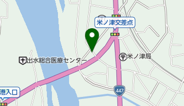 カットハウスガロの地図画像