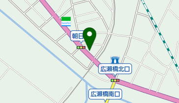 ひろせ美容室の地図画像