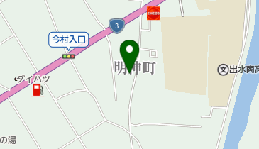 古市美容室の地図画像