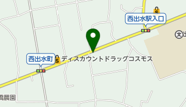 田上商店の地図画像