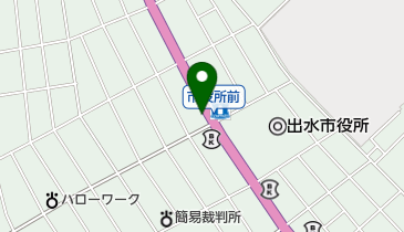 朝日生命出水営業所の地図画像
