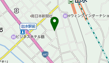 明治安田生命出水営業所の地図画像