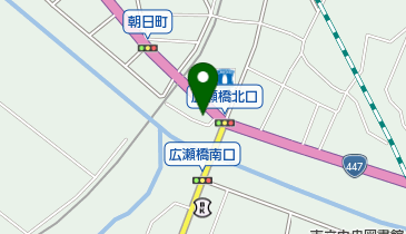 かめや鍼灸治療院の地図画像