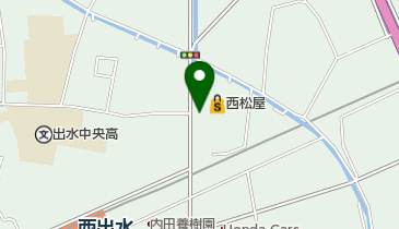 ヘアーギャラリー吉川出水店の地図画像