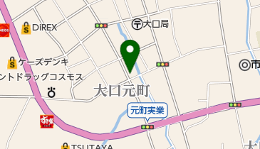 明治牛乳大口販売所の地図画像