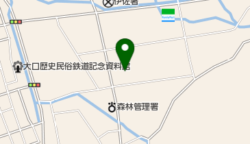 大口カトリック教会の地図画像