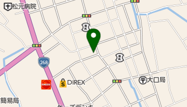 きものの久古屋の地図画像