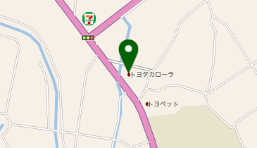 トヨタカローラ鹿児島株式会社大口店の地図画像