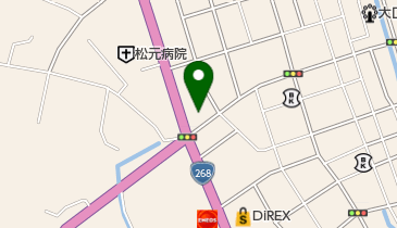 麻雀ジャングリーンの地図画像