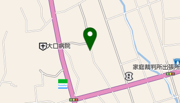 あけぼの理容の地図画像