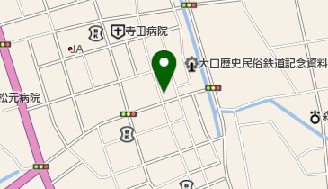 岡元理容店の地図画像