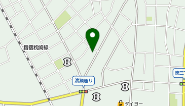 はんの松原天心堂の地図画像