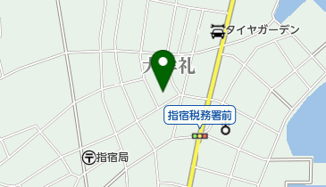 カトリック指宿教会の地図画像
