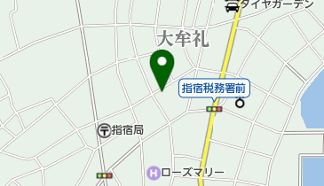 フレンド補正洋裁店の地図画像