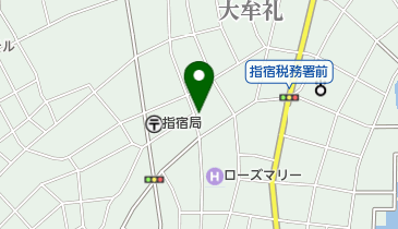 有限会社肉の上高原の地図画像