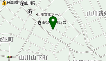 中間花店の地図画像