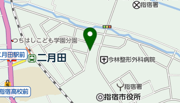 有限会社浜田造園の地図画像
