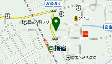 鹿児島交通株式会社指宿営業所バス案内の地図画像